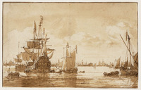 Q+ 078
          <br/>
          Het IJ te Amsterdam met verschillende schepen
          <br/>
          <em>Bakhuizen, Ludolf (1630-1708)</em>